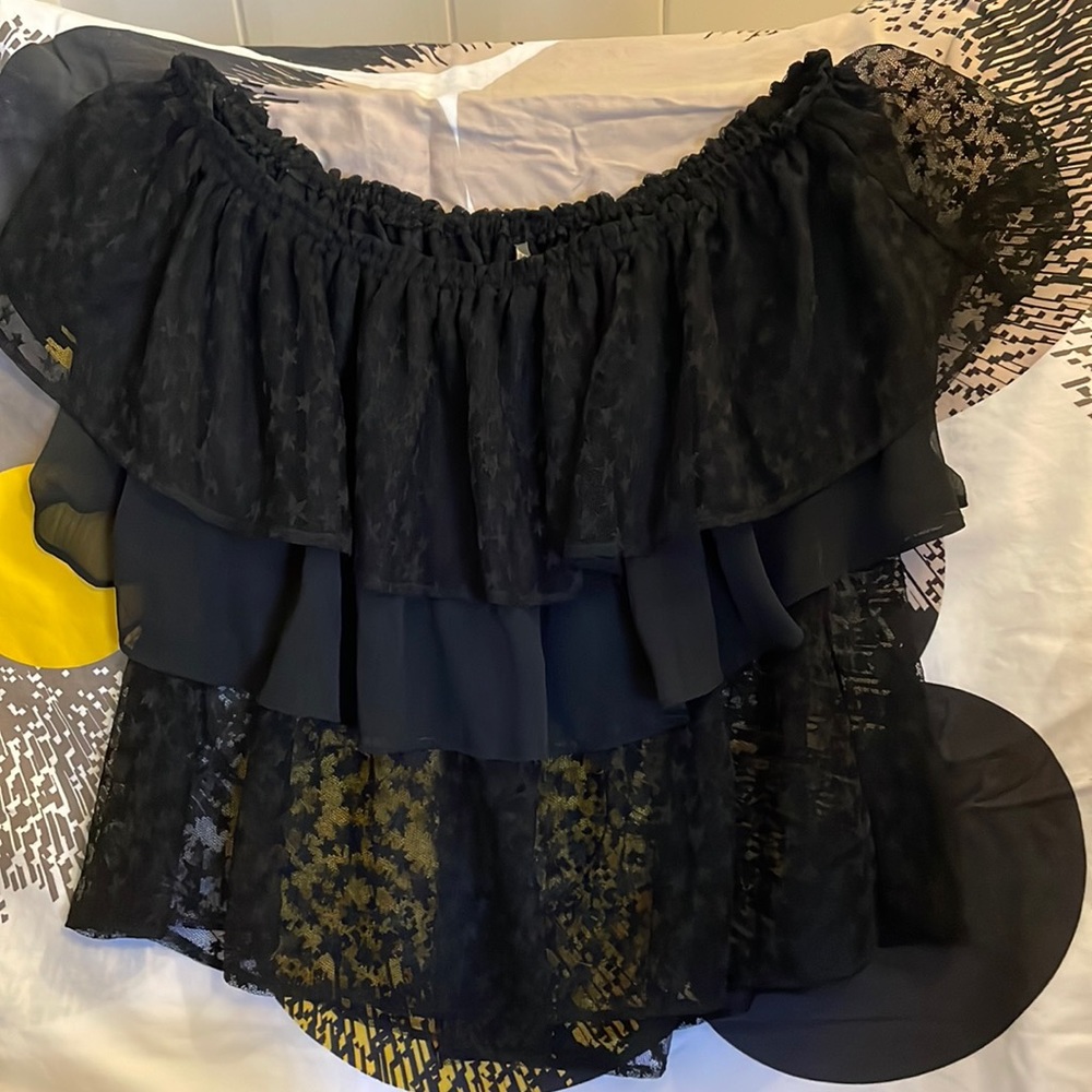 Zara M Lacy Stars Blouse